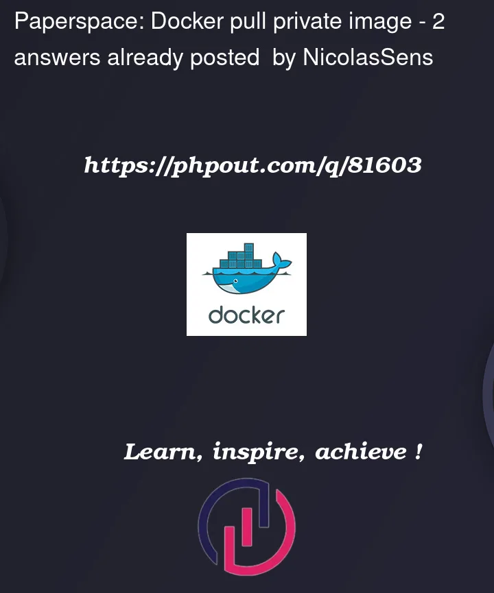 Question 81603 in Docker