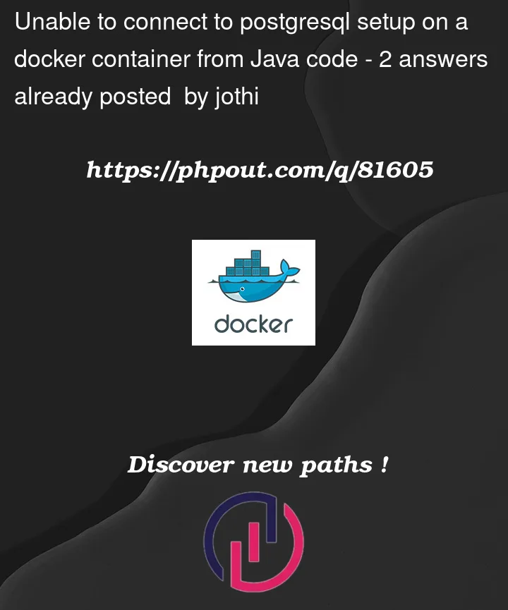 Question 81605 in Docker