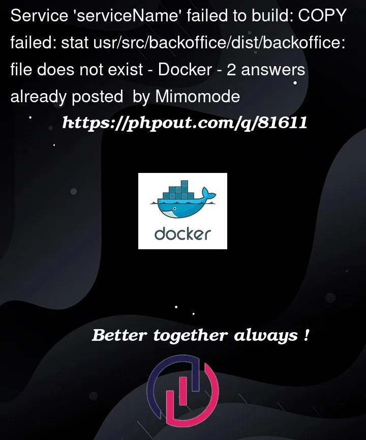 Question 81611 in Docker