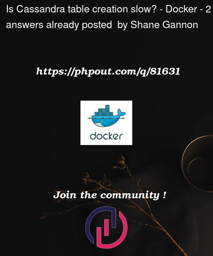 Question 81631 in Docker