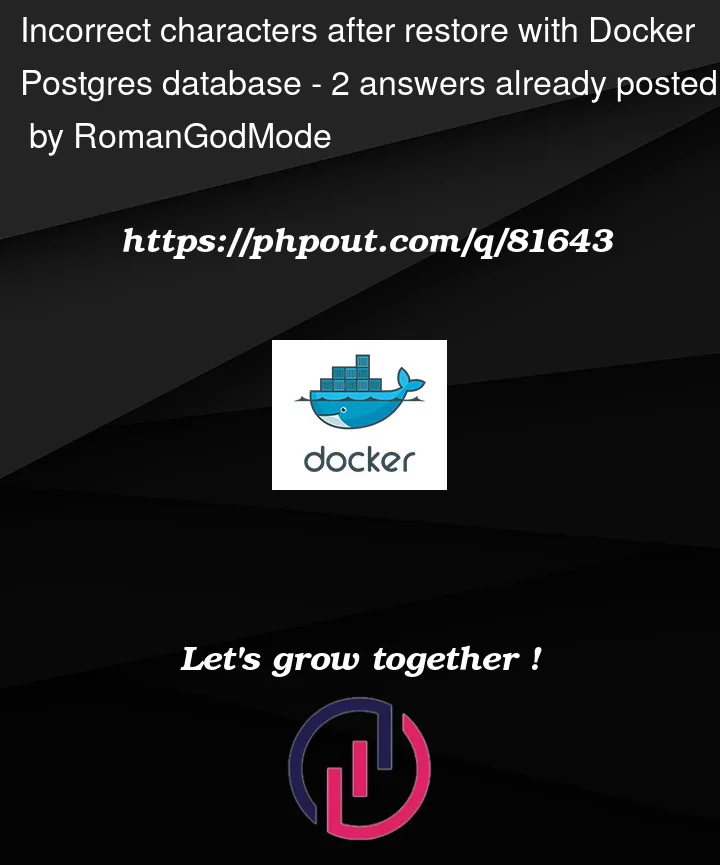 Question 81643 in Docker