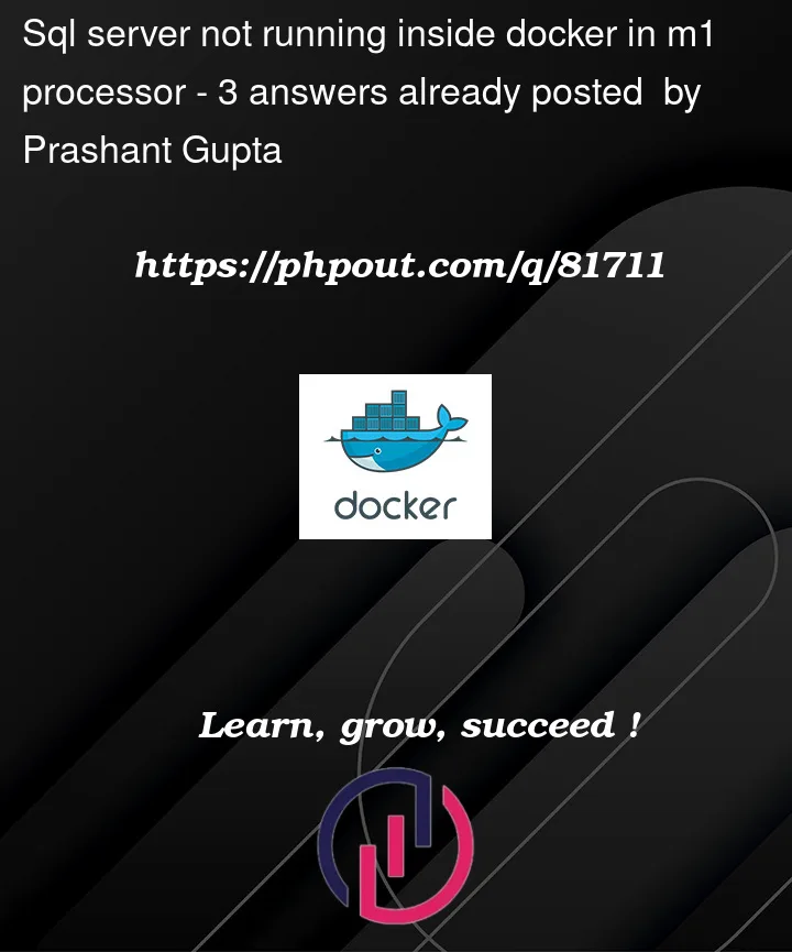 Question 81711 in Docker