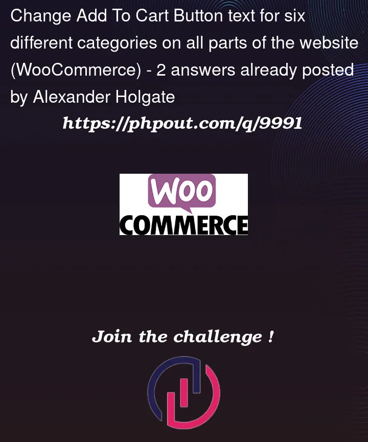 Question 9991 in Woocommerce