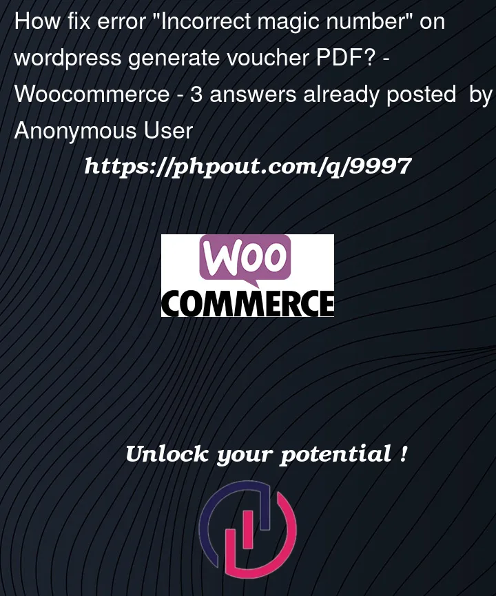 Question 9997 in Woocommerce