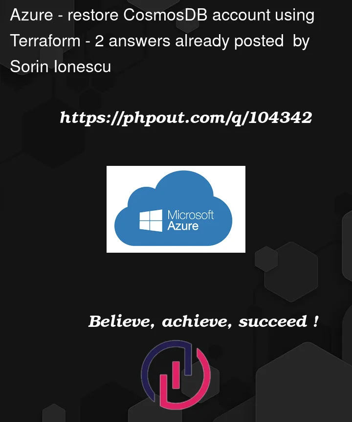 Question 104342 in Azure