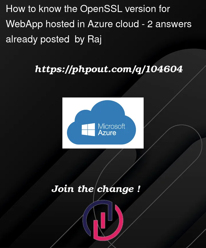 Question 104604 in Azure