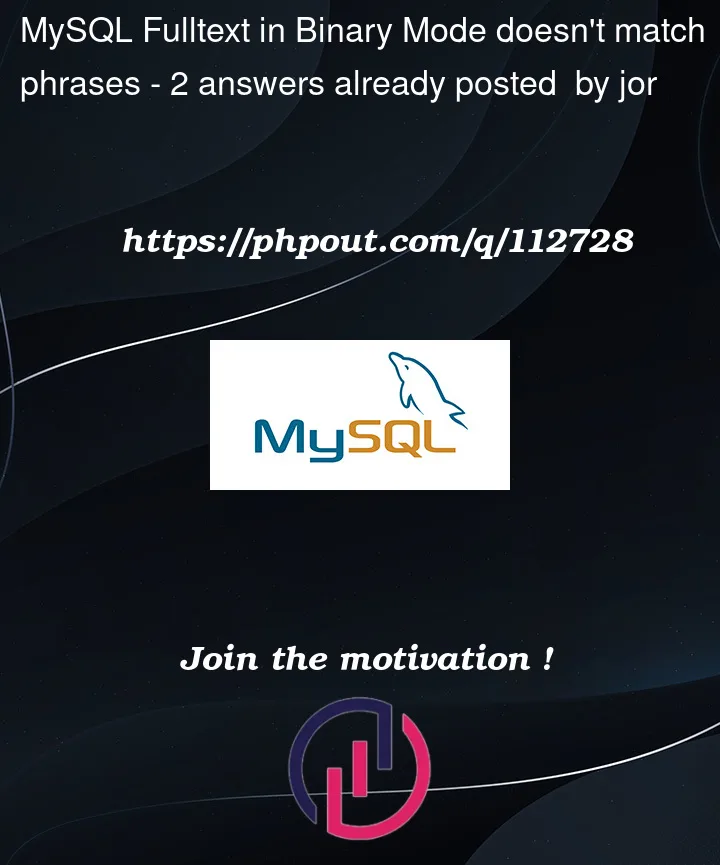 Question 112728 in Mysql