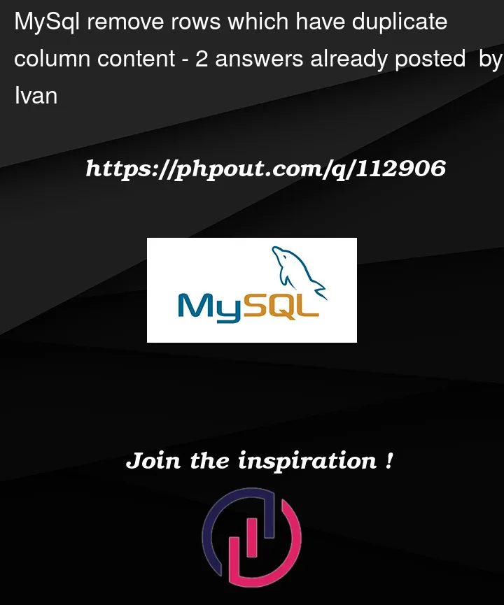 Question 112906 in Mysql