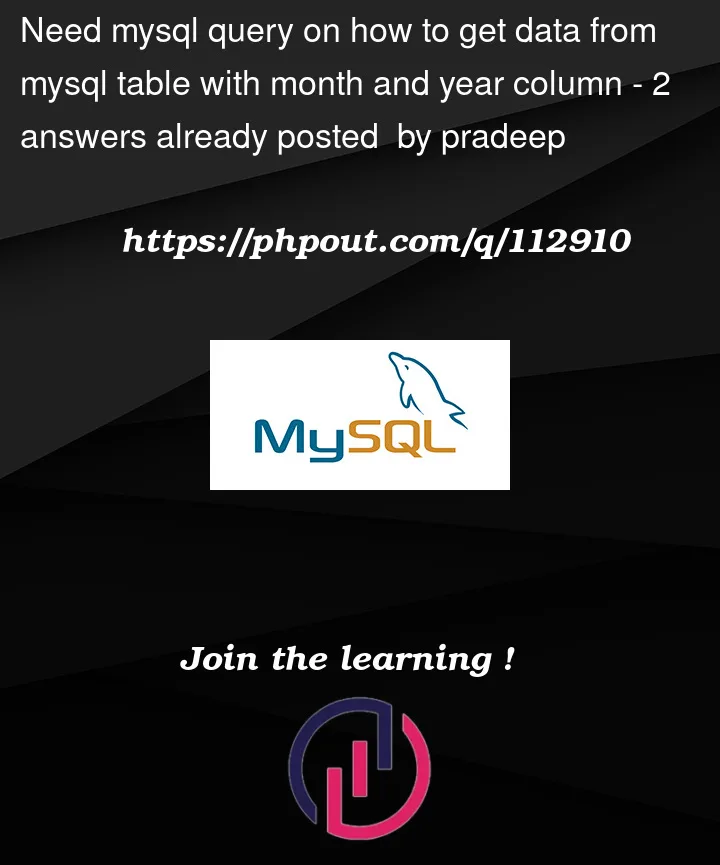 Question 112910 in Mysql