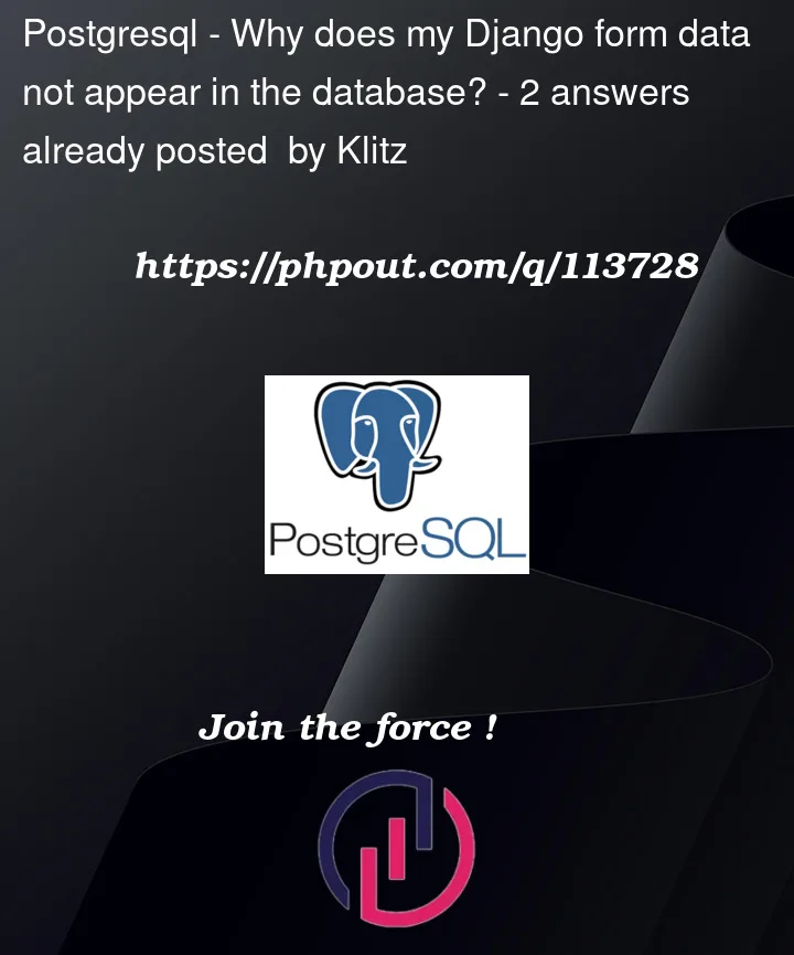 Question 113728 in PostgreSQL