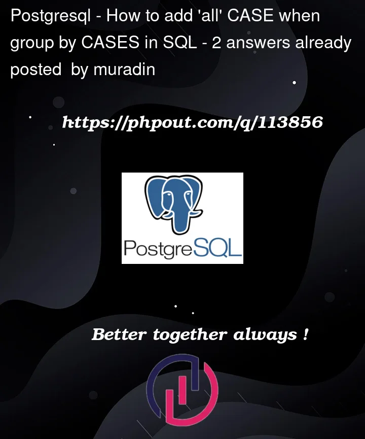 Question 113856 in PostgreSQL