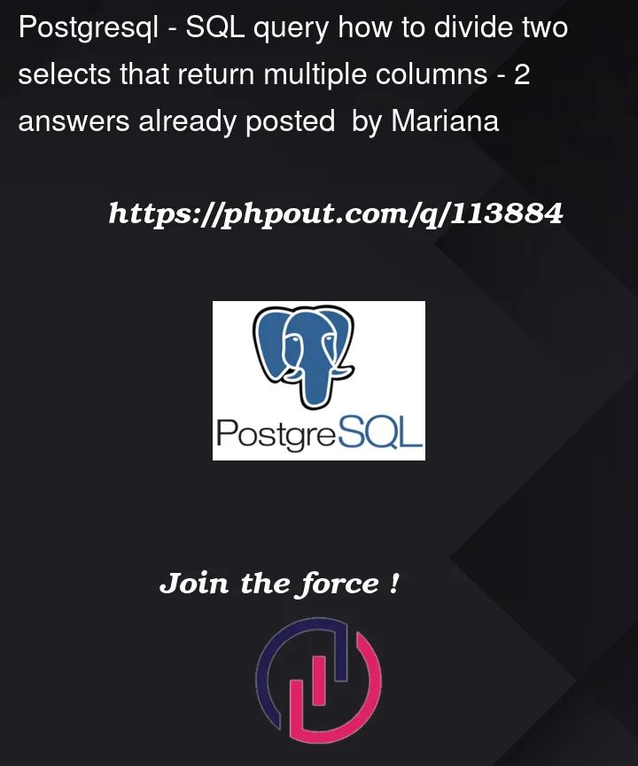 Question 113884 in PostgreSQL