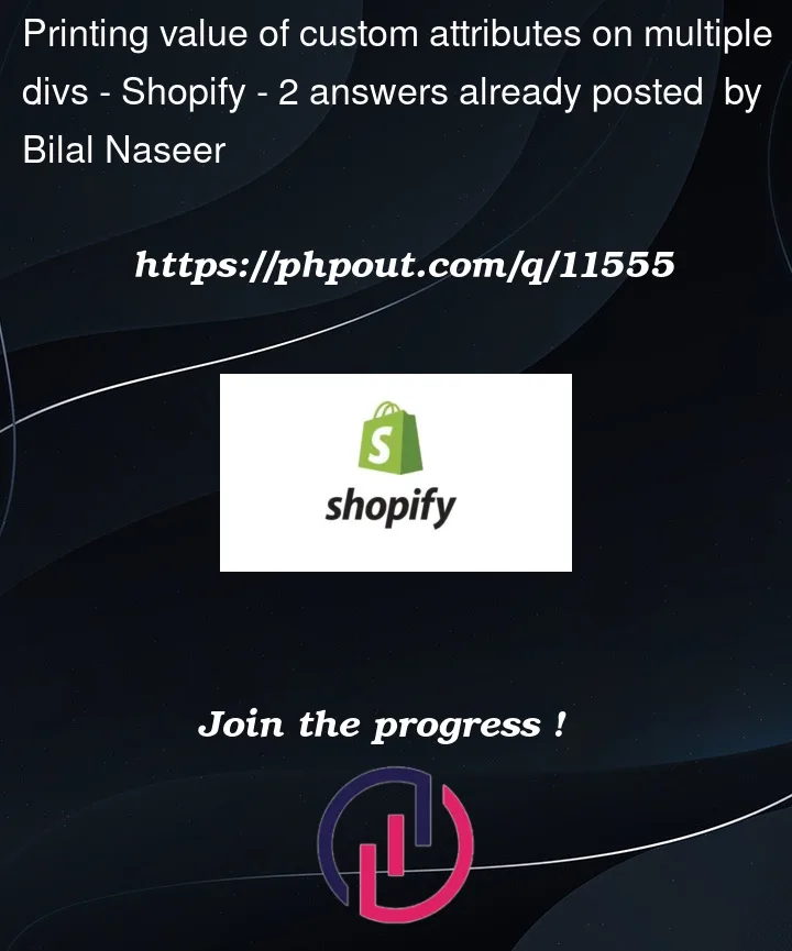 Question 11555 in Shopify