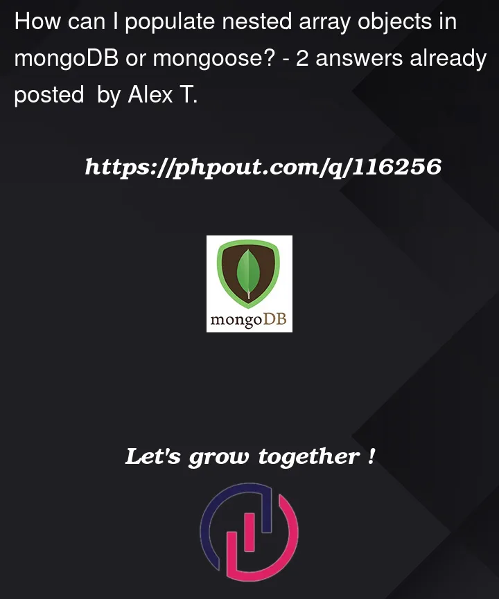 Question 116256 in Mongodb