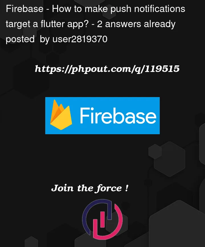 Question 119515 in Firebase