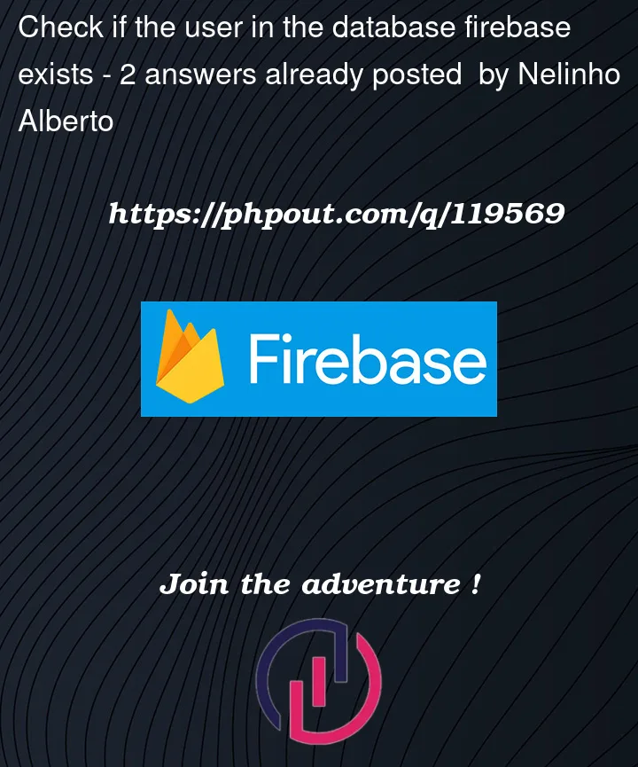 Question 119569 in Firebase