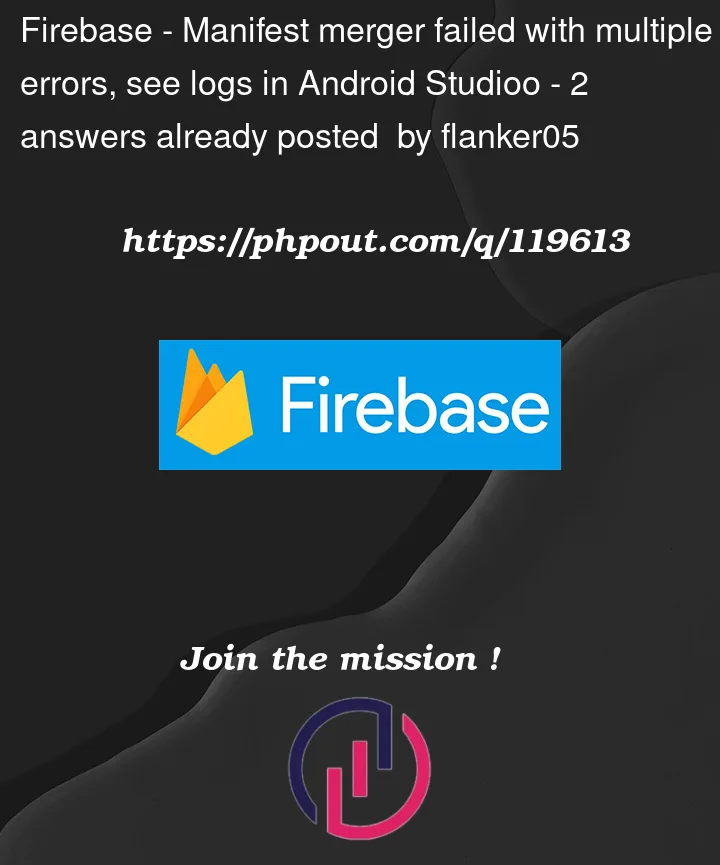 Question 119613 in Firebase