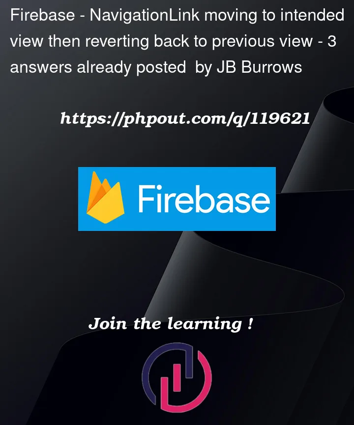 Question 119621 in Firebase