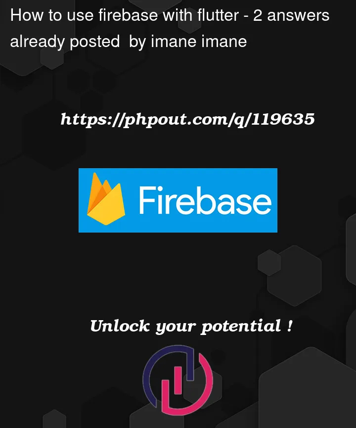 Question 119635 in Firebase