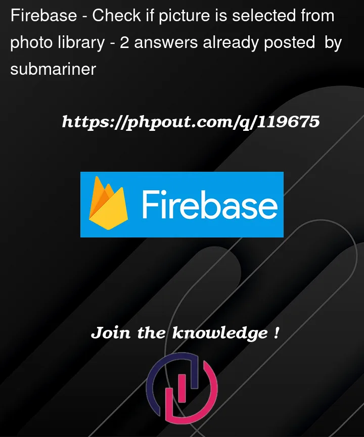 Question 119675 in Firebase