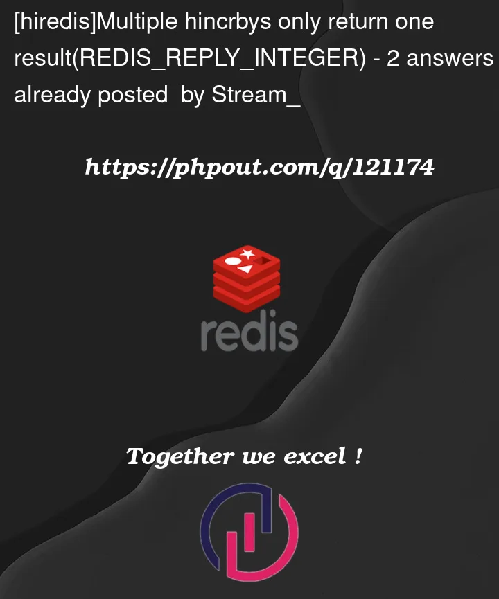 Question 121174 in Redis