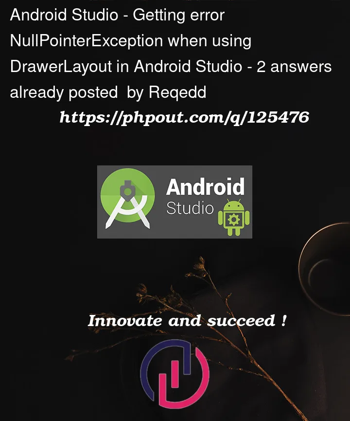 Question 125476 in Android Studio