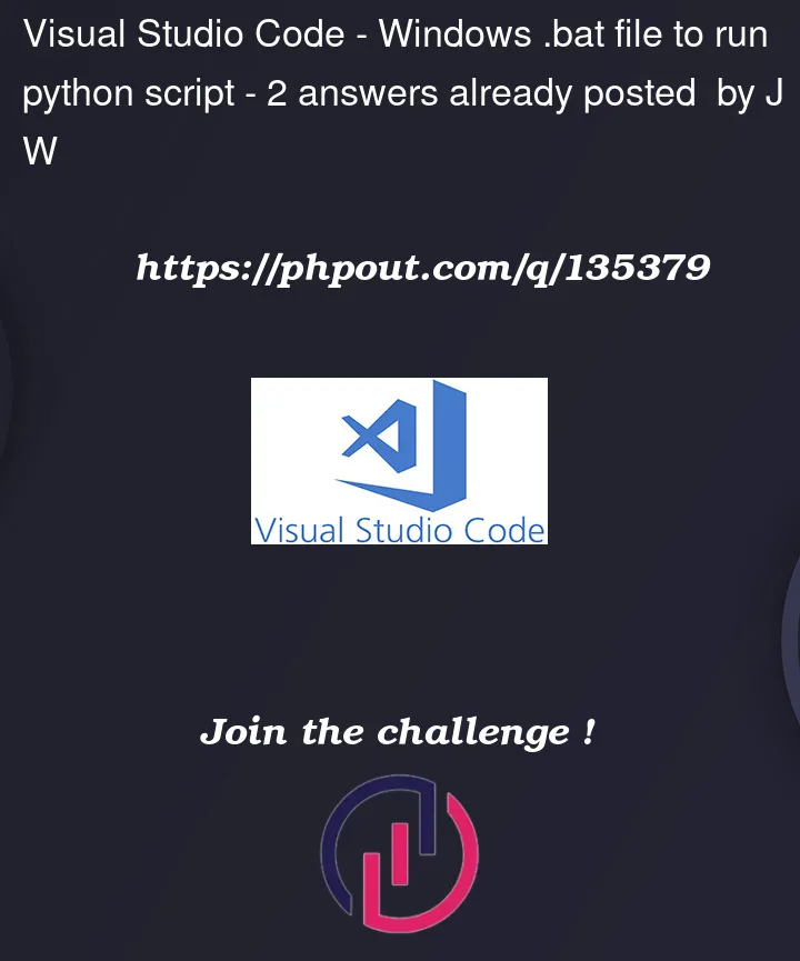 Question 135379 in Visual Studio Code