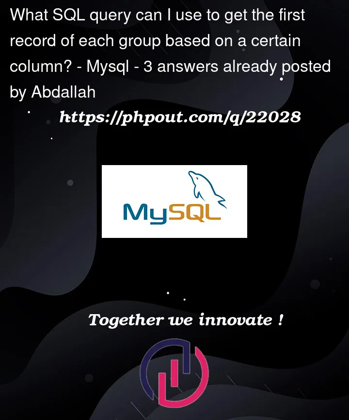 Question 22028 in Mysql