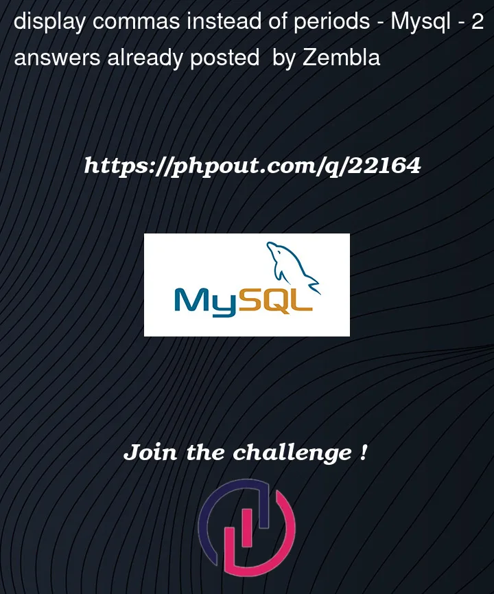 Question 22164 in Mysql