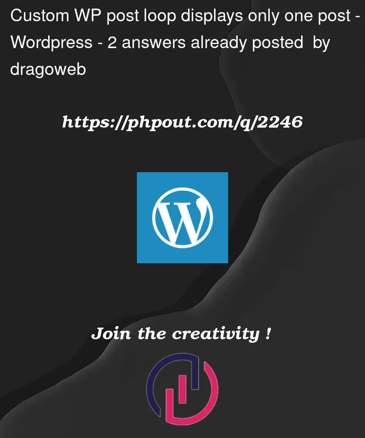 Question 2246 in Wordpress