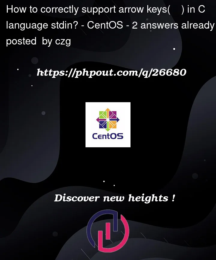 Question 26680 in CentOS