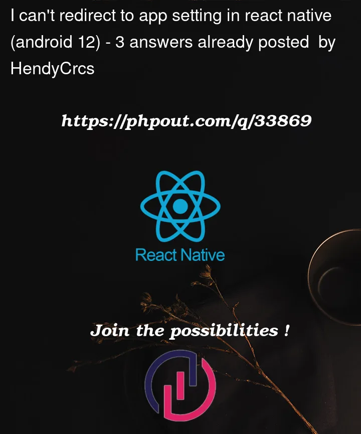 Question 33869 in React native