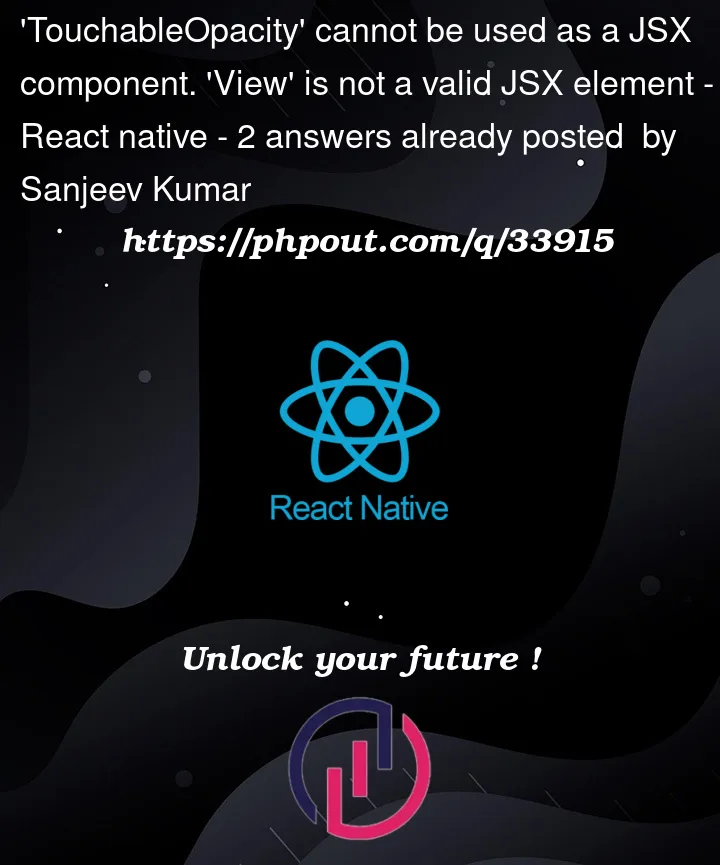 Question 33915 in React native