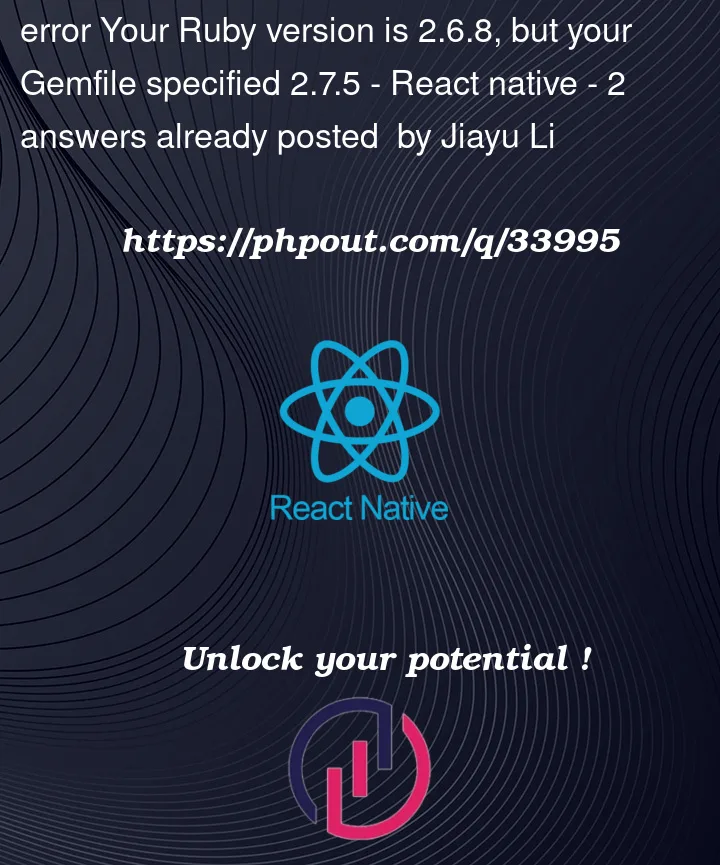 Question 33995 in React native