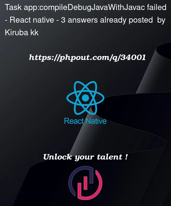 Question 34001 in React native