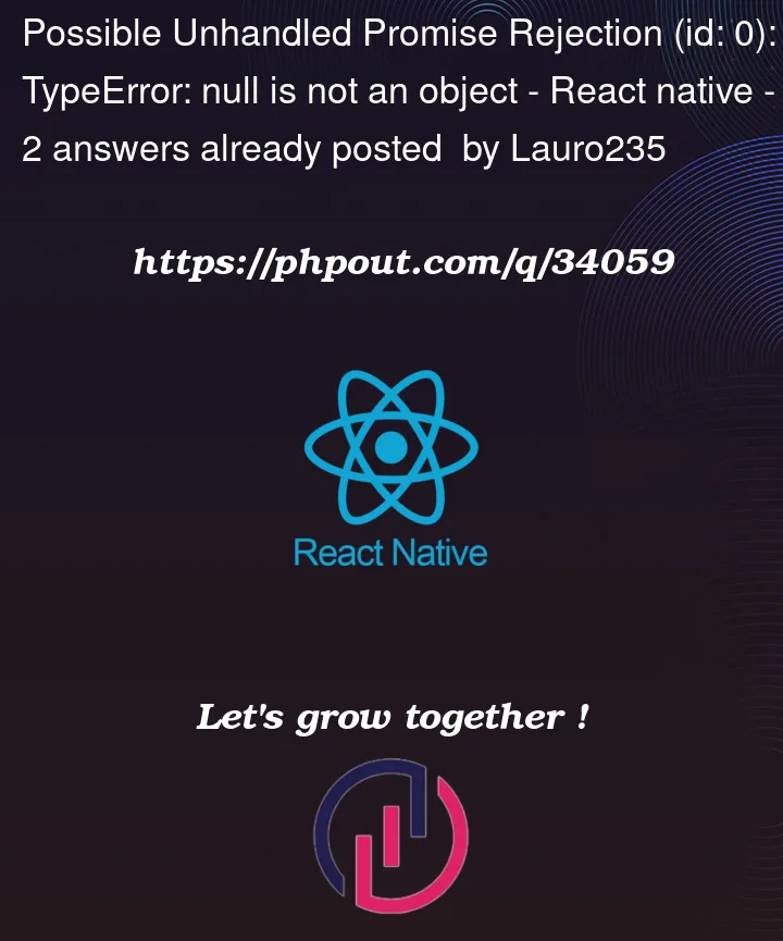 Question 34059 in React native