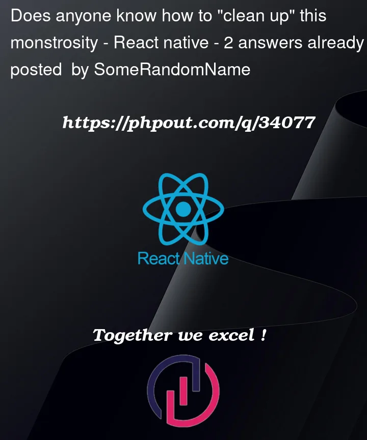 Question 34077 in React native