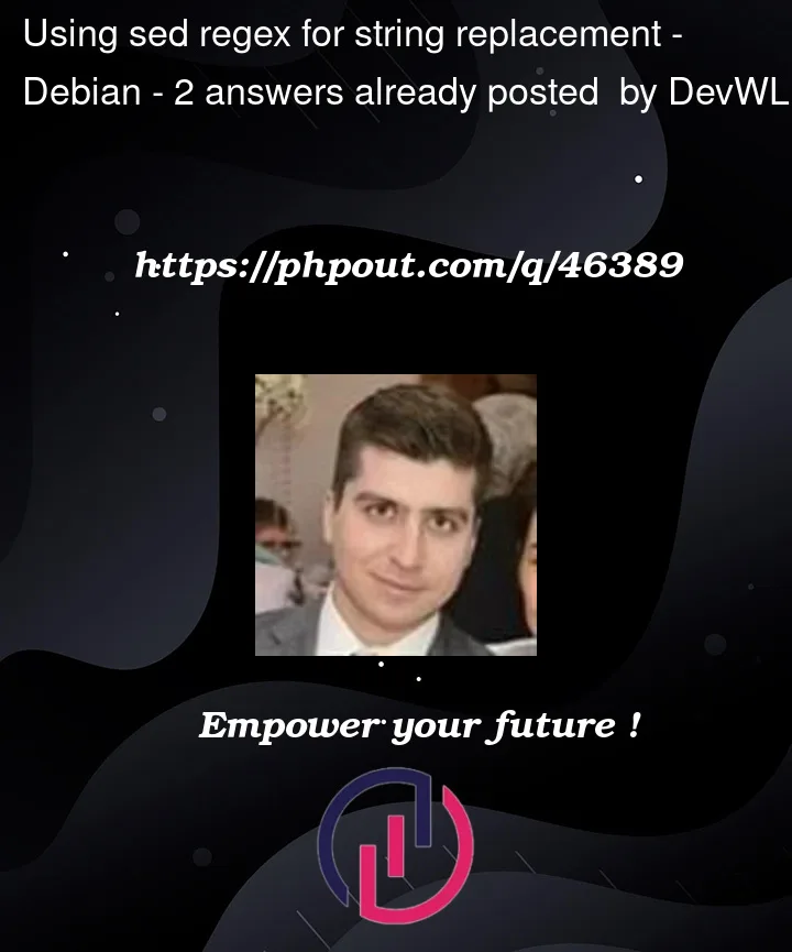 Question 46389 in Debian