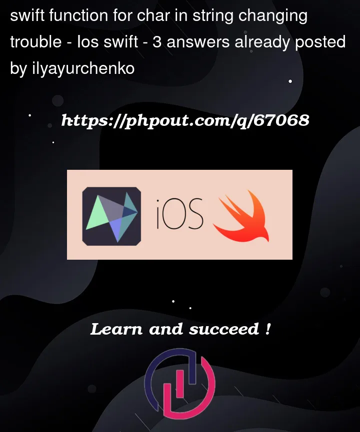 Question 67068 in IOS Swift