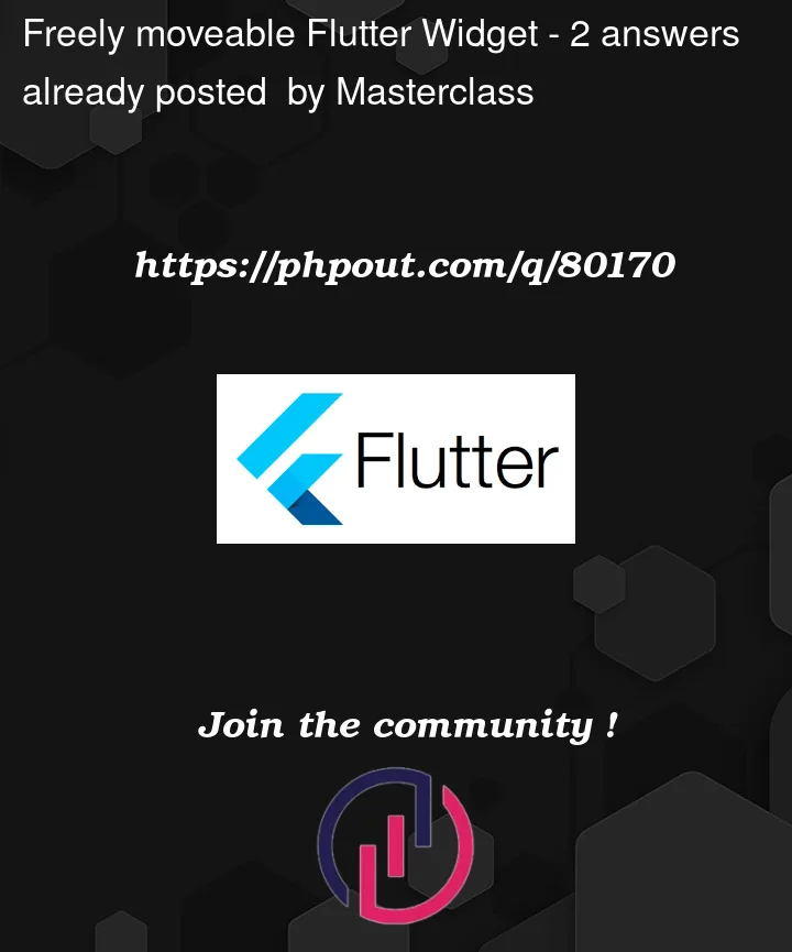 Question 80170 in Flutter