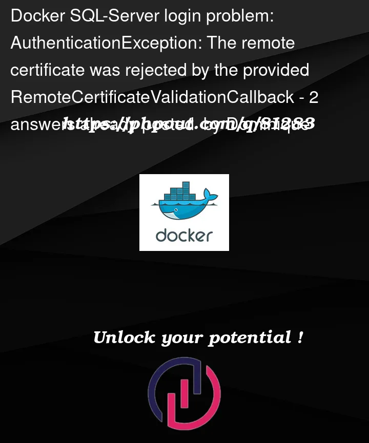 Question 81283 in Docker