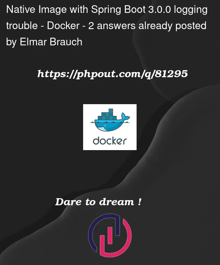 Question 81295 in Docker