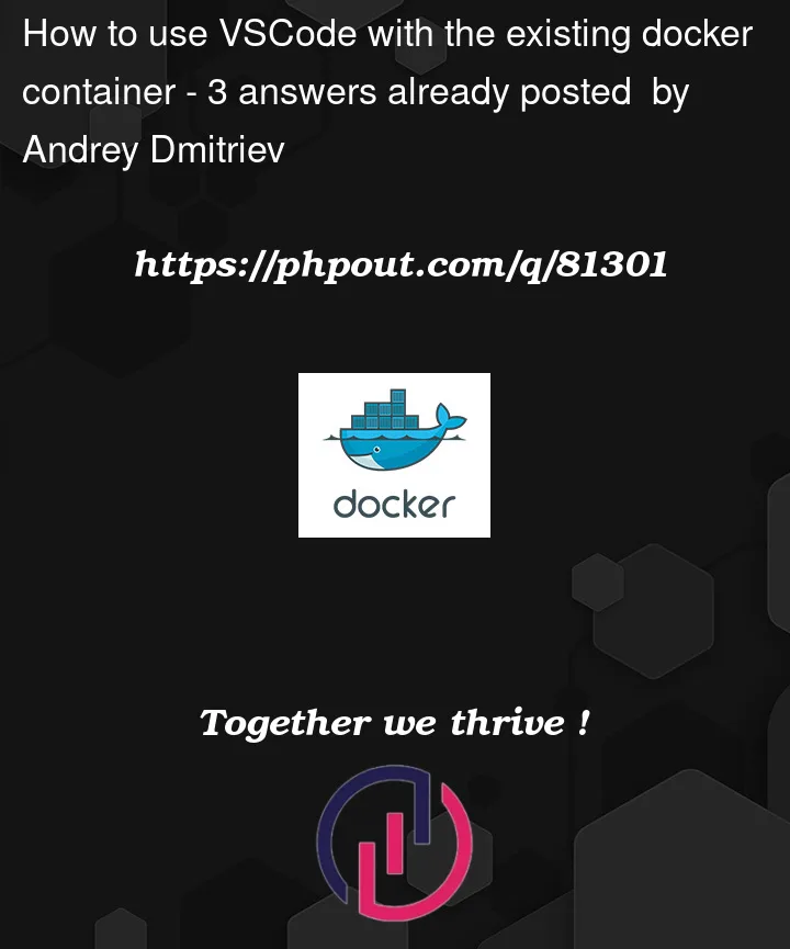 Question 81301 in Docker