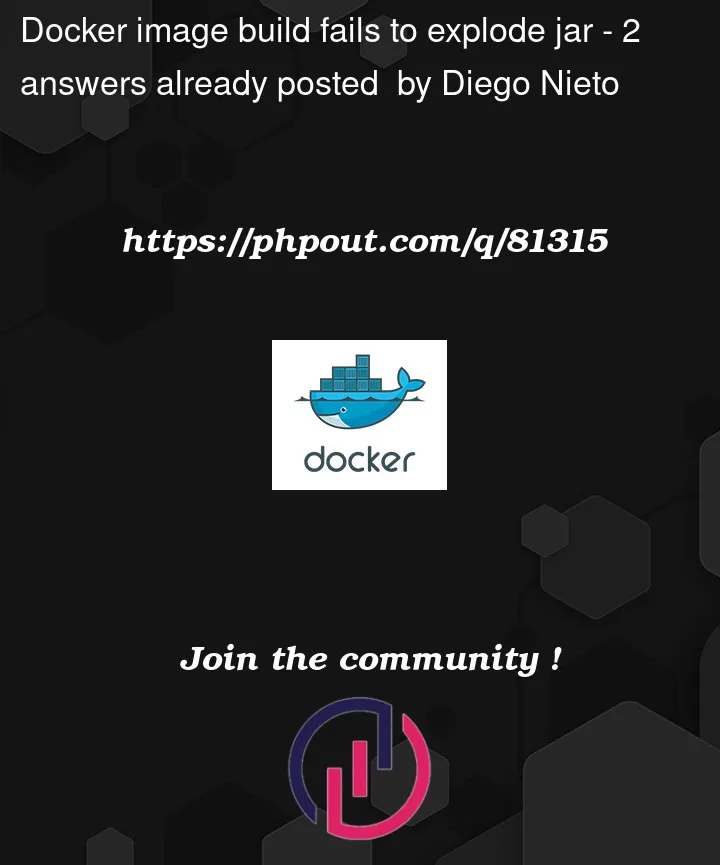 Question 81315 in Docker