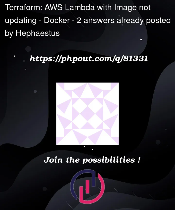 Question 81331 in Docker