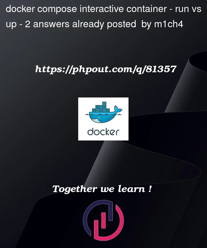 Question 81357 in Docker