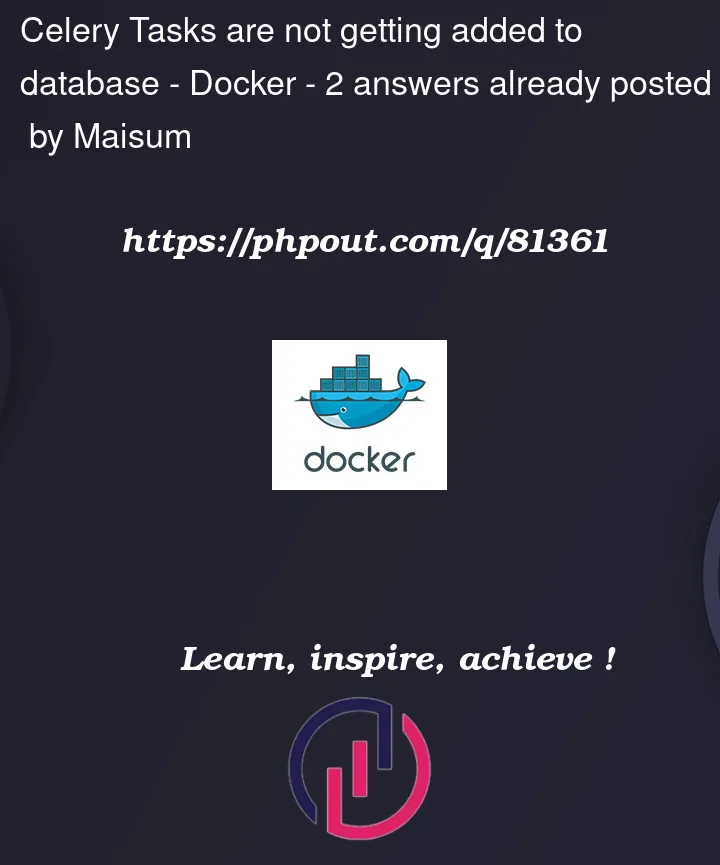 Question 81361 in Docker