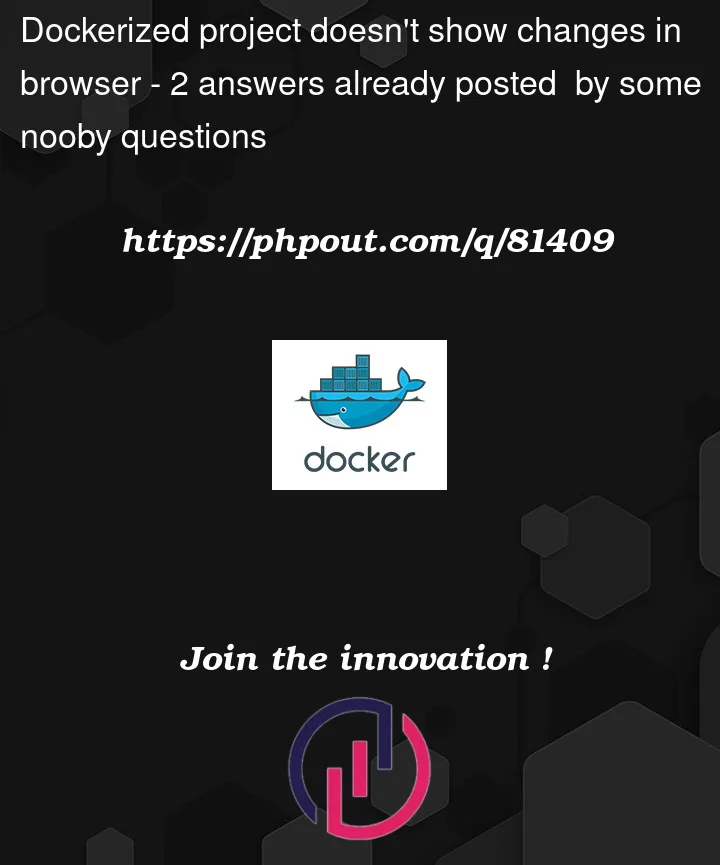 Question 81409 in Docker