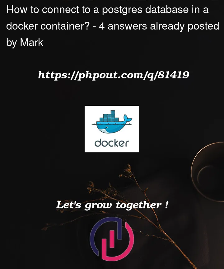 Question 81419 in Docker