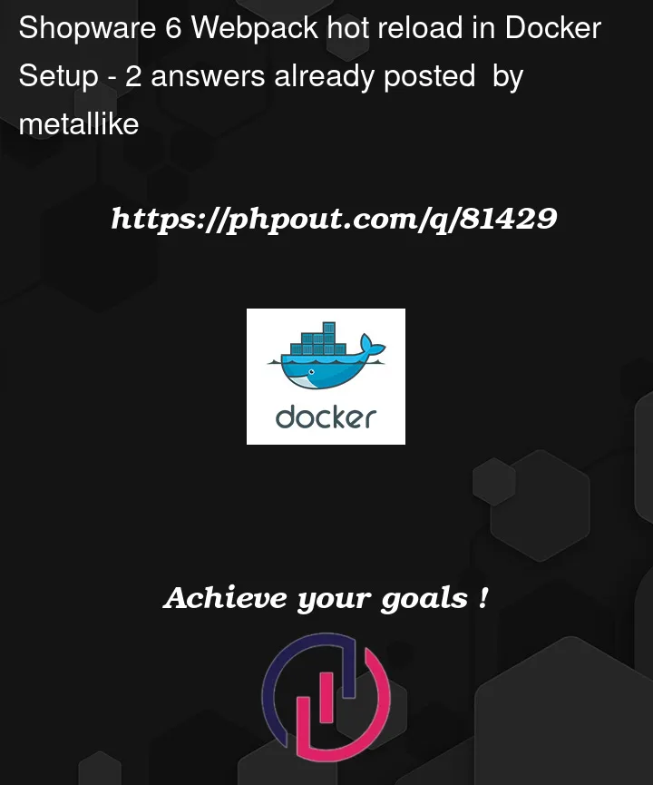 Question 81429 in Docker